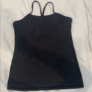 Lululemon Charcoal Gray Y Tank 8